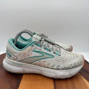 Brooks Glycerin 20 Shoes Womens 10 Gray Blue Athletic Running Gym Sneakers